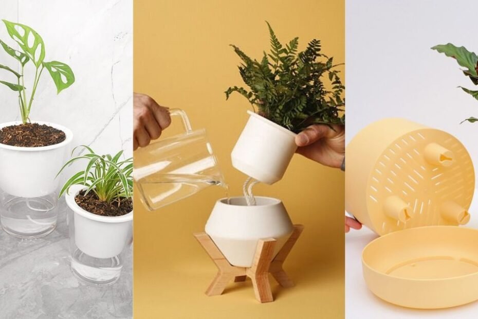 Self-Watering Indoor Plant Pots