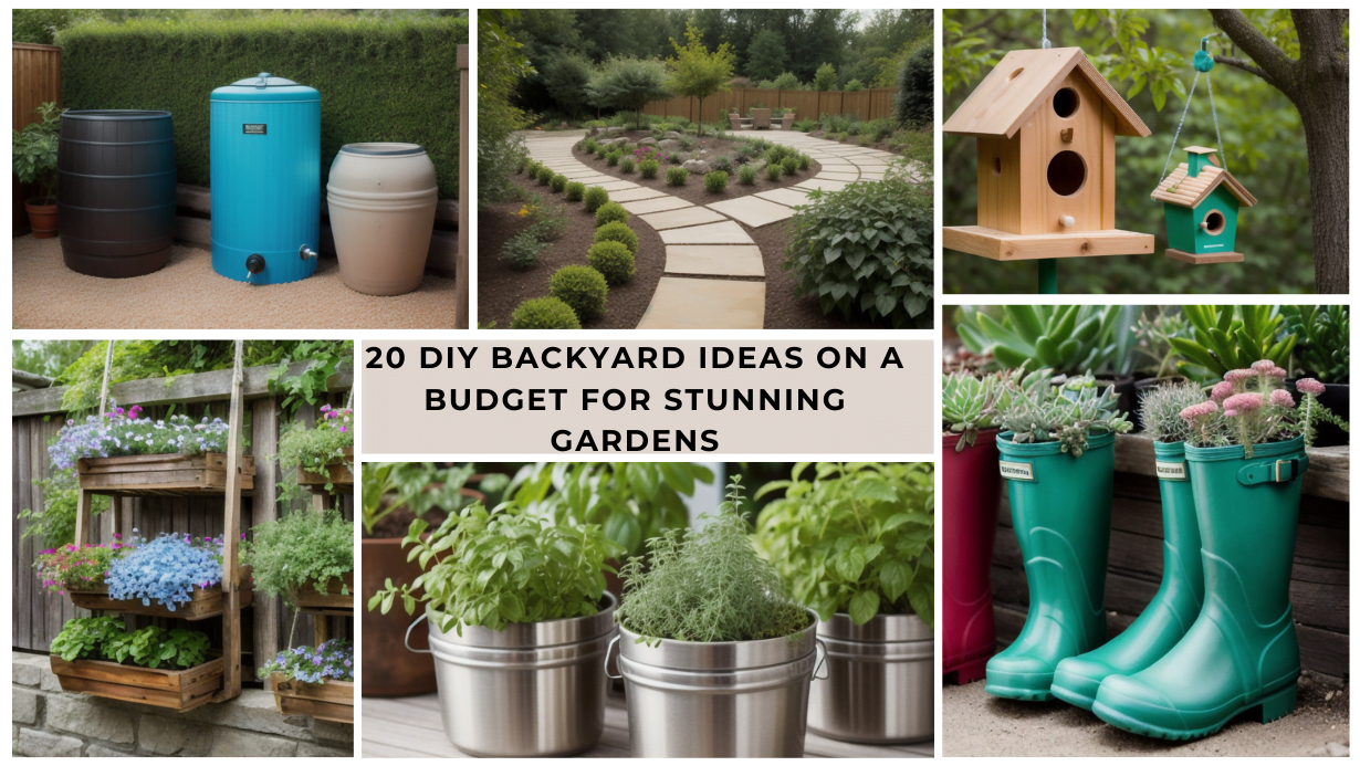 20 DIY Backyard Ideas on a Budget for Stunning Gardens