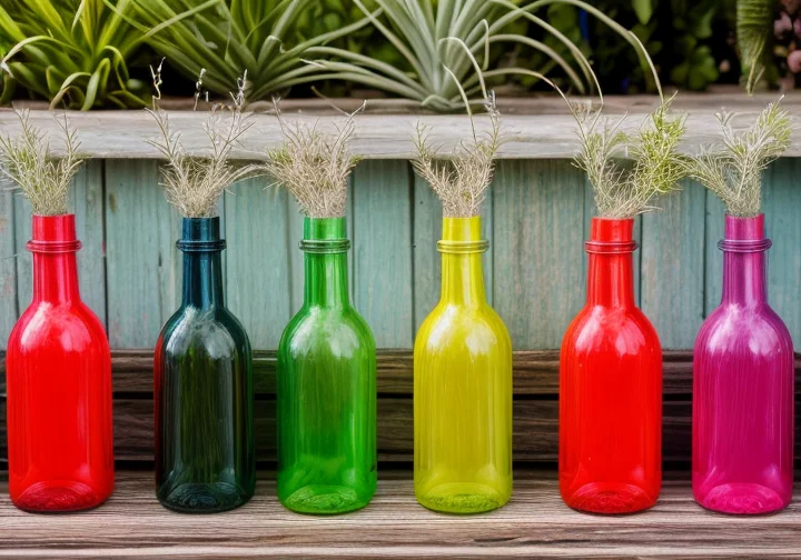 Gardening Bottle-Tree-Sculpture 20 DIY Bottle Garden Ideas for Green-Thumbed Gardeners