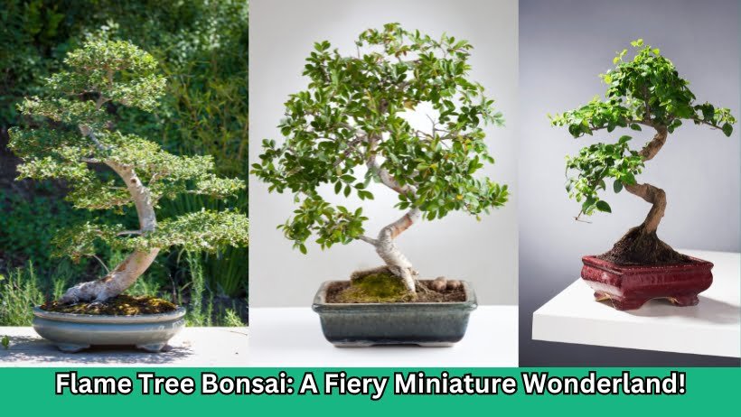 Flame Tree Bonsai A Fiery Miniature Wonderland!