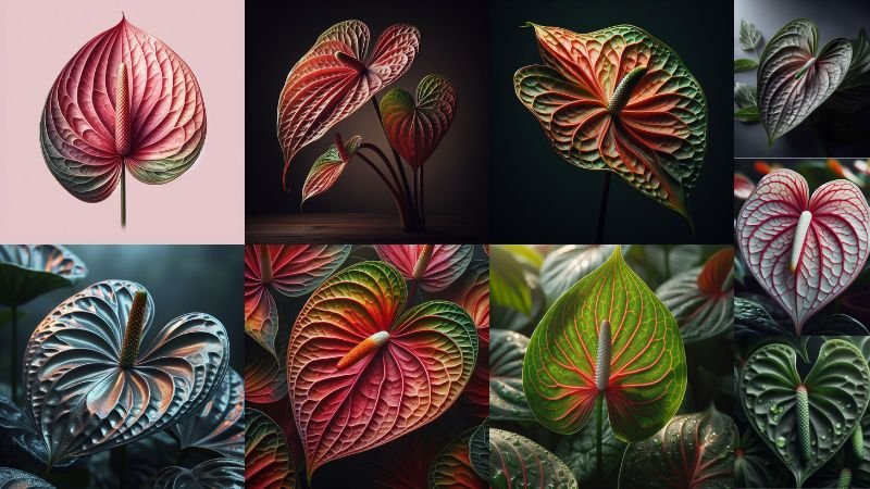9 Stunning and Rare Anthuriums