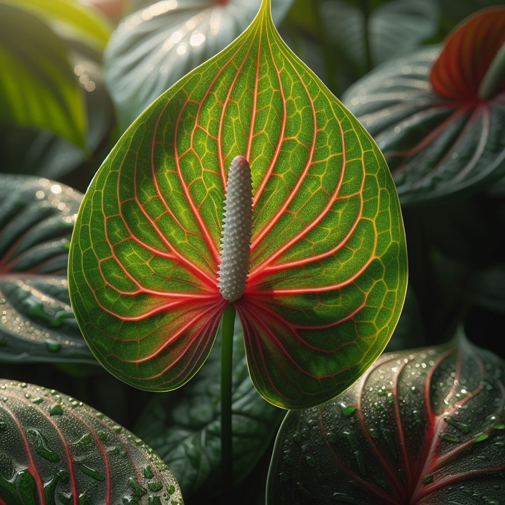 Anthurium-forgetii 9 Stunning and Rare Anthuriums - Which One Would You Choose?