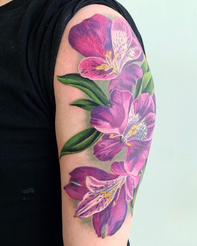 15 Alstroemeria Tattoo Ideas to Inspire Your Floral Ink