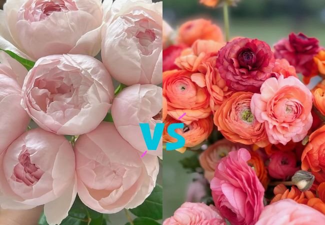 Peonies vs Ranunculus : Choosing and Caring for These Beautiful Blooms