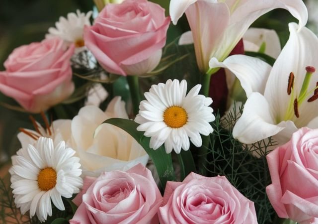 Pink and White Flowers Nature's Delicate Beauties